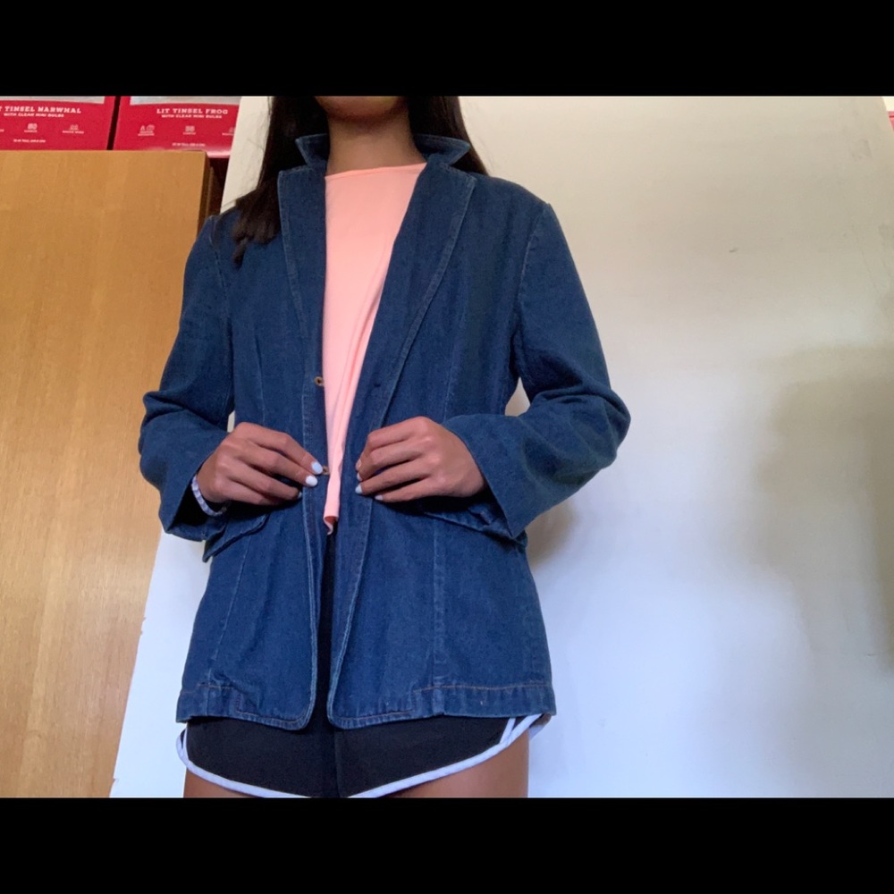 Denim Blazer “View”